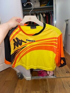 Custom Kappa Jersey Crop Top
